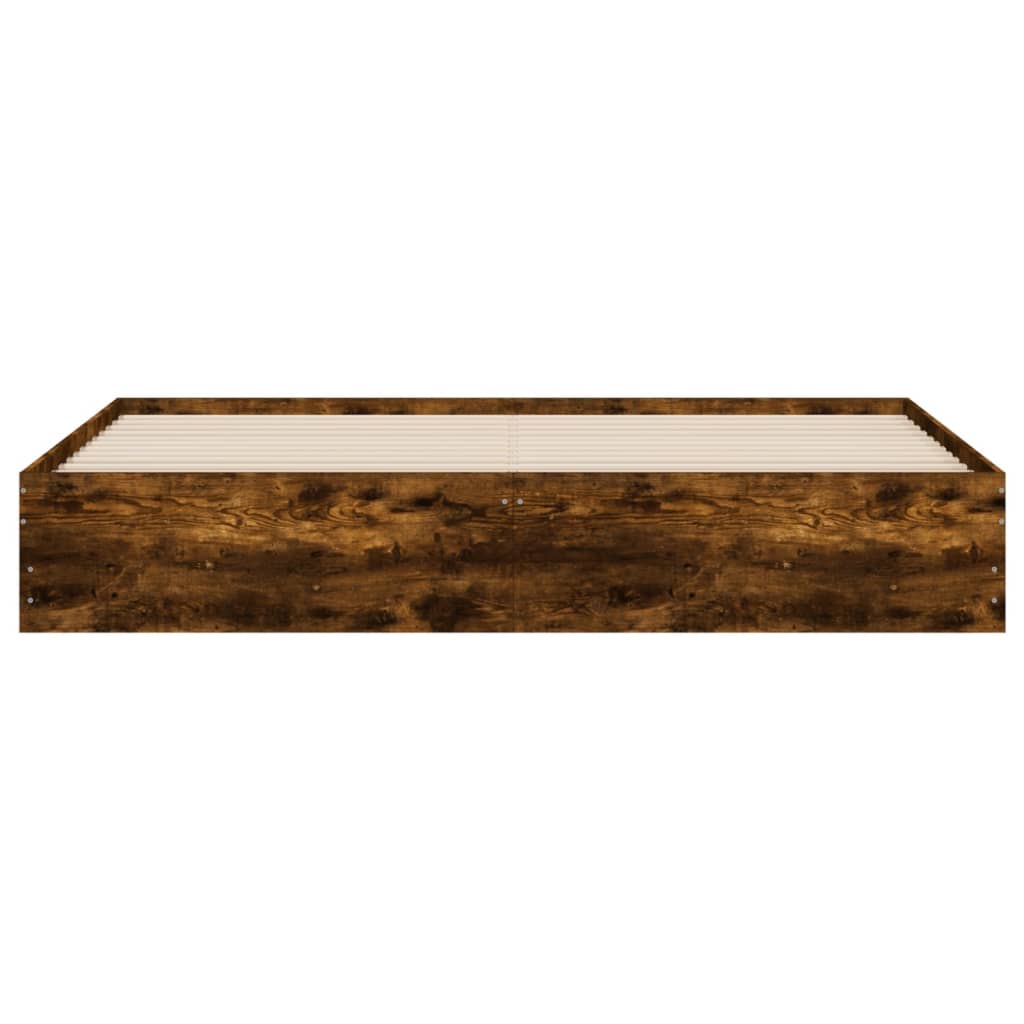 Modern Wooden Queen Size 160cm Bed Frame Base With Storage Drawers