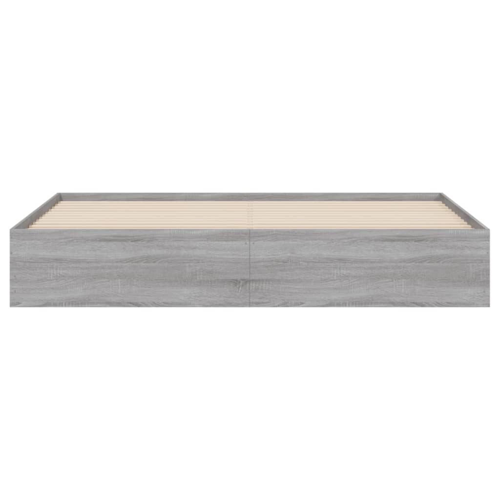 Modern Wooden Queen Size 160cm Bed Frame Base With Storage Drawers