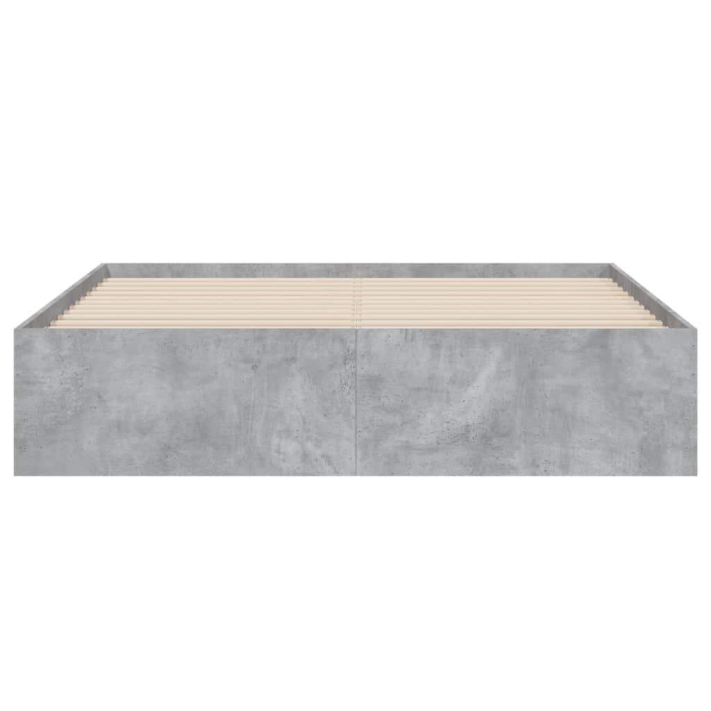 Modern Wooden King Size 150cm Bed Frame Base With Storage Drawers