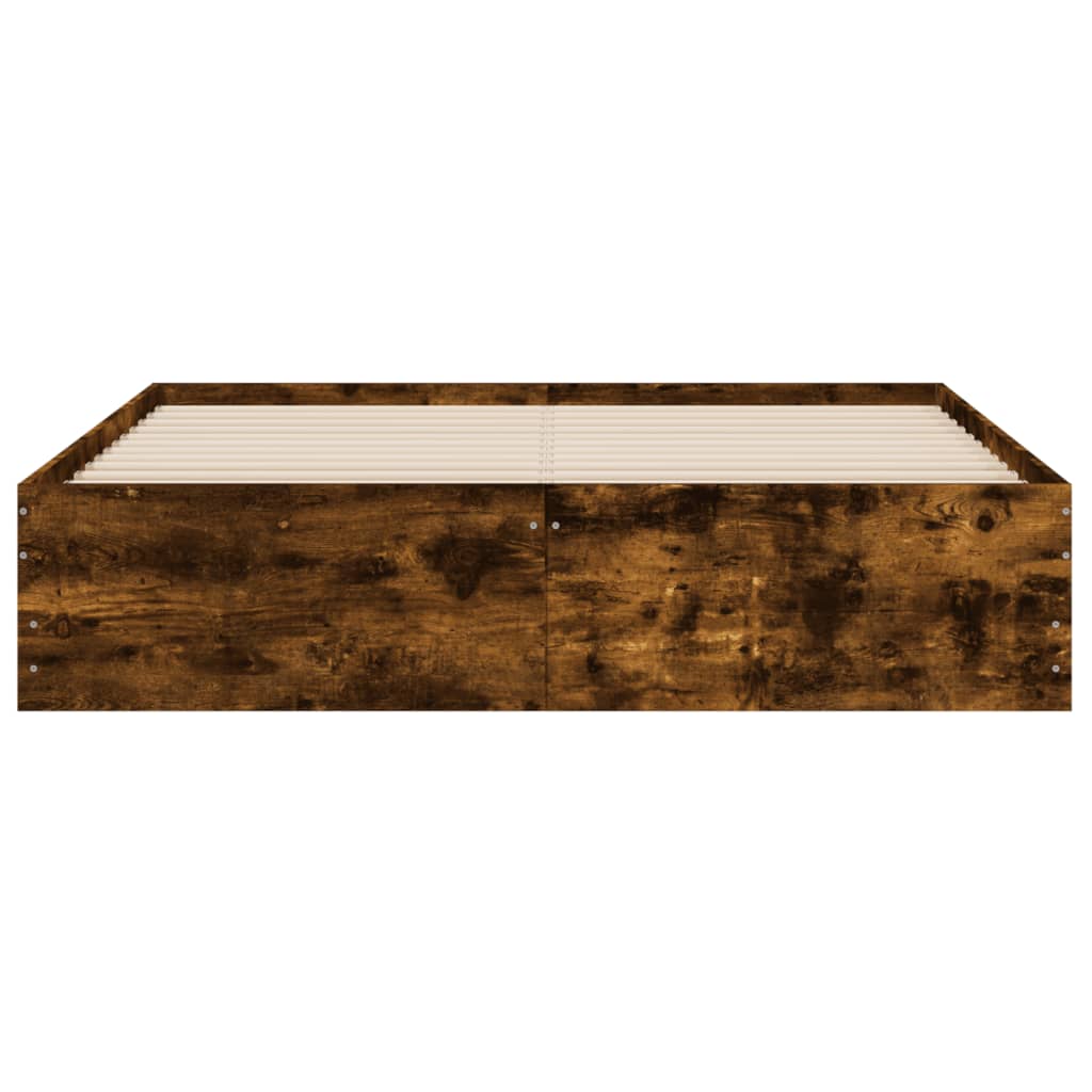 Modern Wooden King Size 150cm Bed Frame Base With Storage Drawers