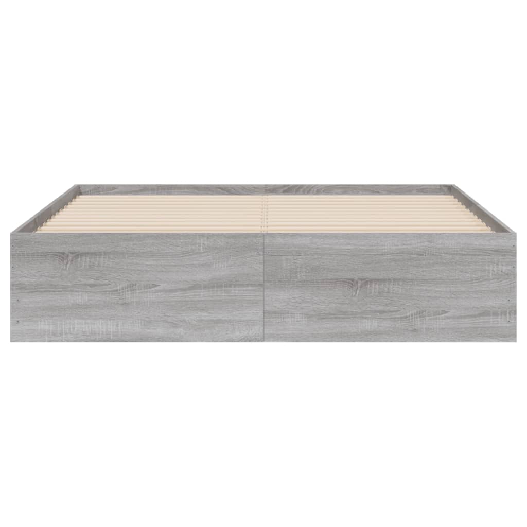 Modern Wooden King Size 150cm Bed Frame Base With Storage Drawers