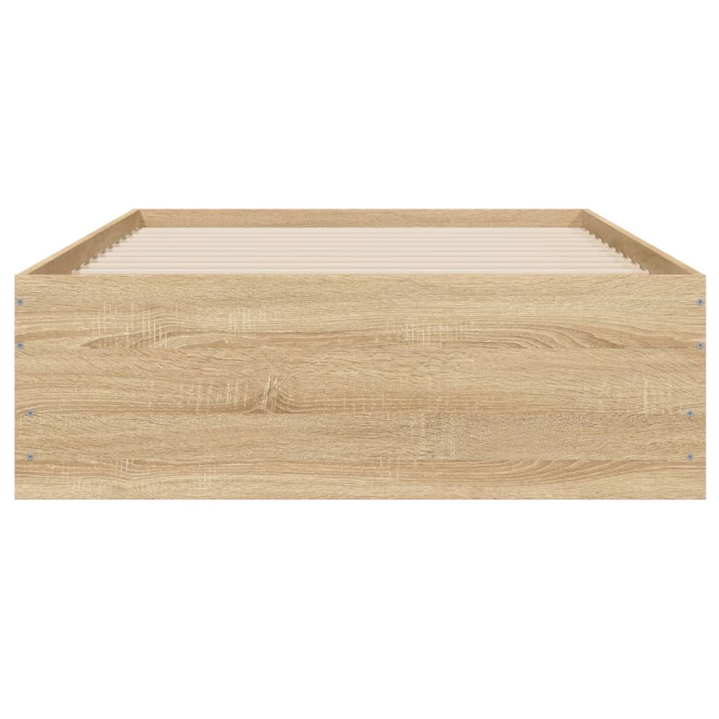 Modern Wooden Single Size 90cm Bed Frame Base With Storage Drawers