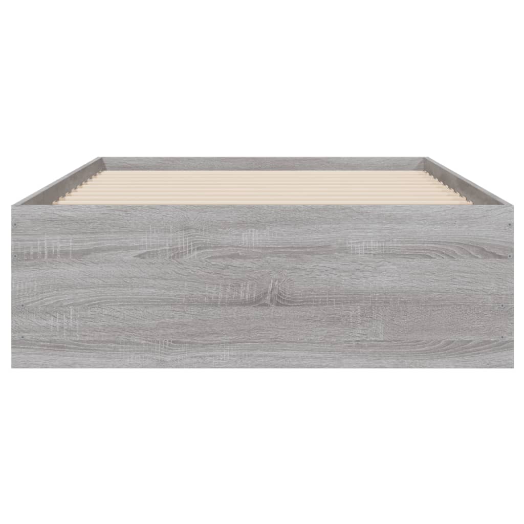 Modern Wooden Single Size 90cm Bed Frame Base With Storage Drawers