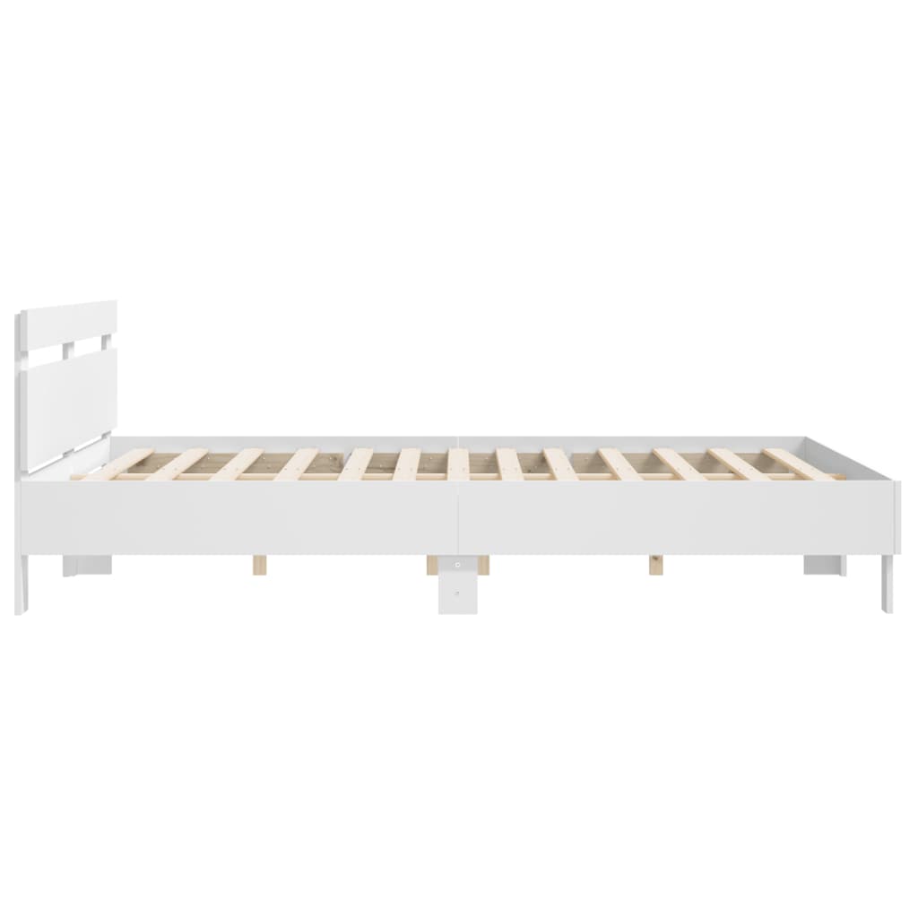 Modern Wooden Super King Size 1.8m Bed Frame Base With Headboard Wood Beds