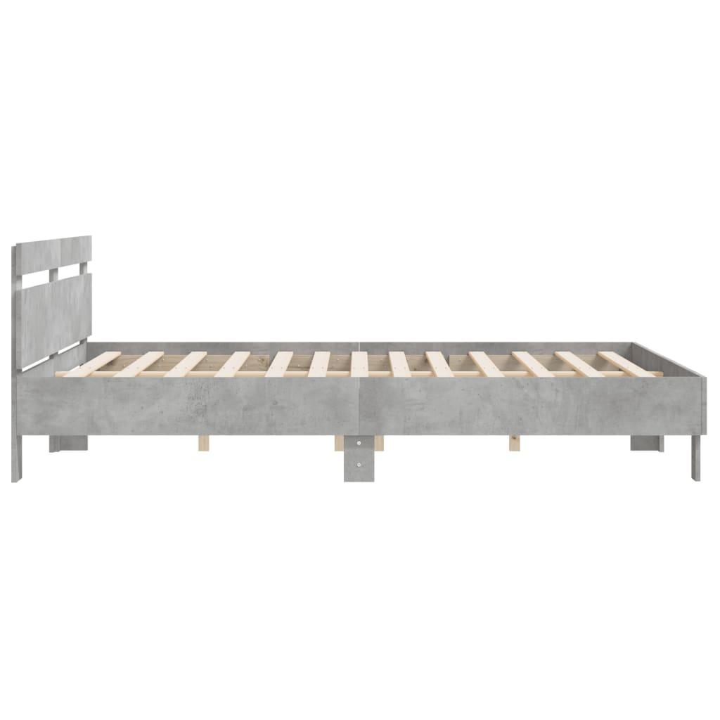 Modern Wooden Queen Size 1.6m Bed Frame Base With Headboard Wood Beds