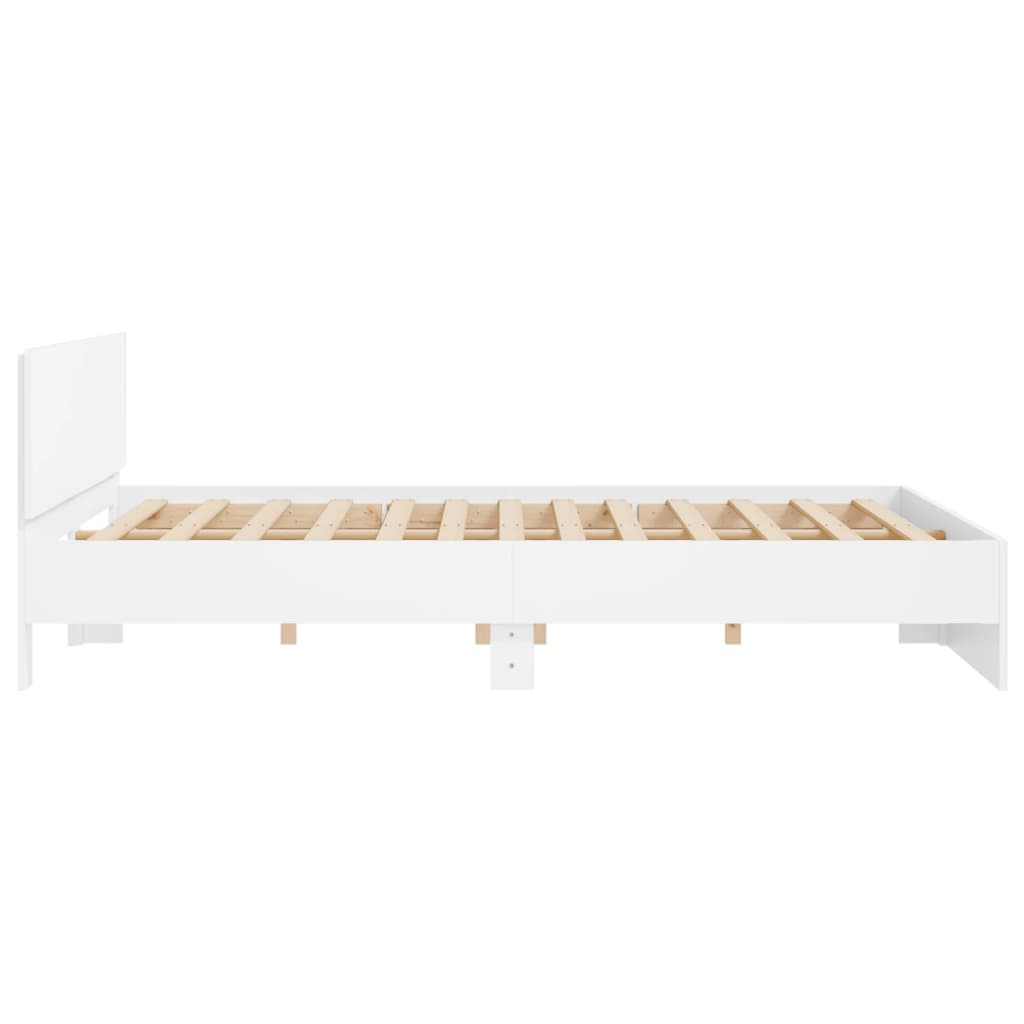 Modern Wooden Super King Size 1.8m Bed Frame Base With Headboard Wood Beds