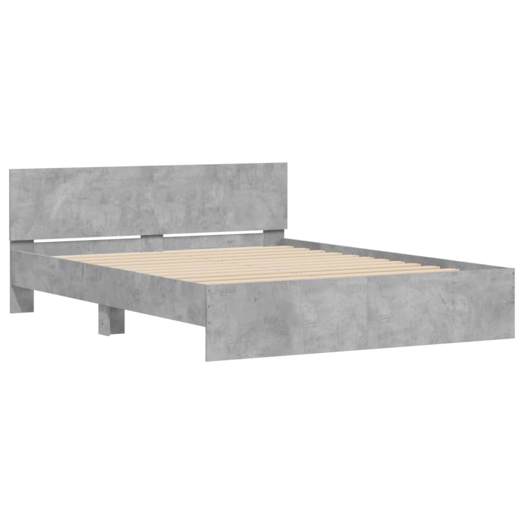 Modern Wooden King Size 150cm Bed Frame Base With Headboard Wood Beds