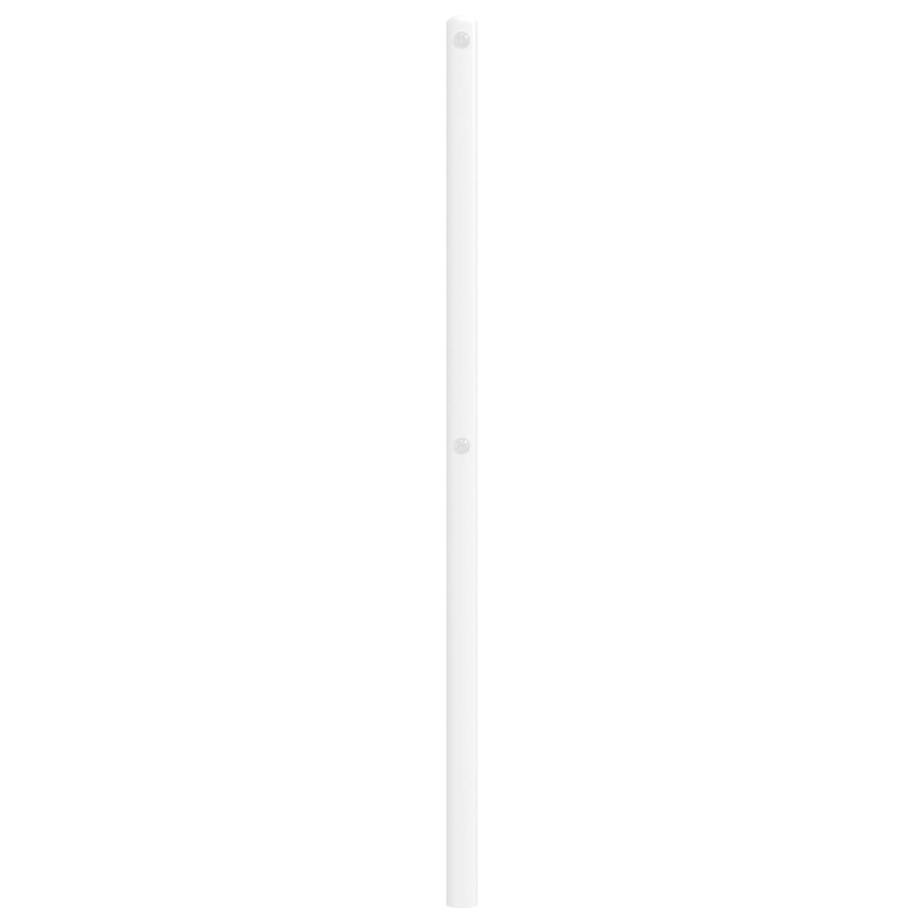 Metal Headboard White 200 cm