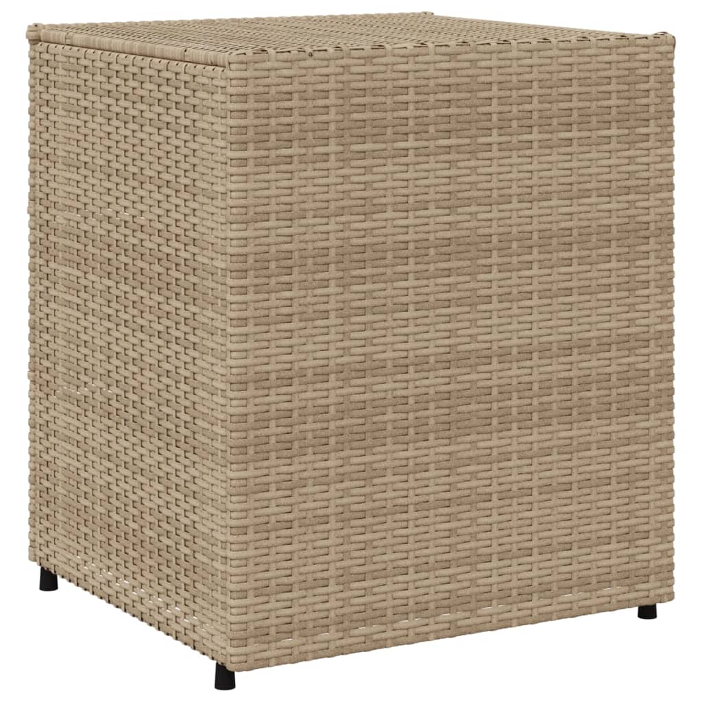 Outdoor Patio Poly Rattan Garden Storage Cabinet Unit With 3 Drawers