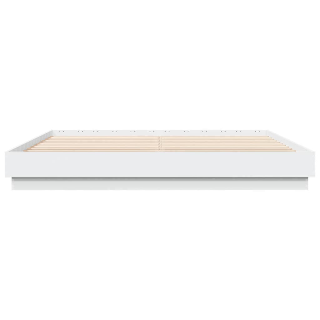 Modern Wooden Emperor Size 2m Bed Frame Base Sturdy Wood Beds