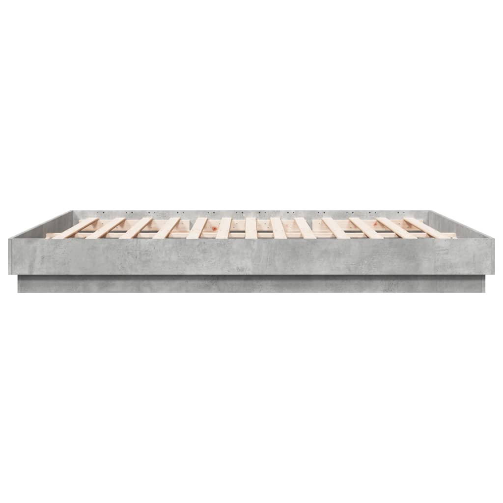 Modern Wooden Emperor Size 2m Bed Frame Base Sturdy Wood Beds