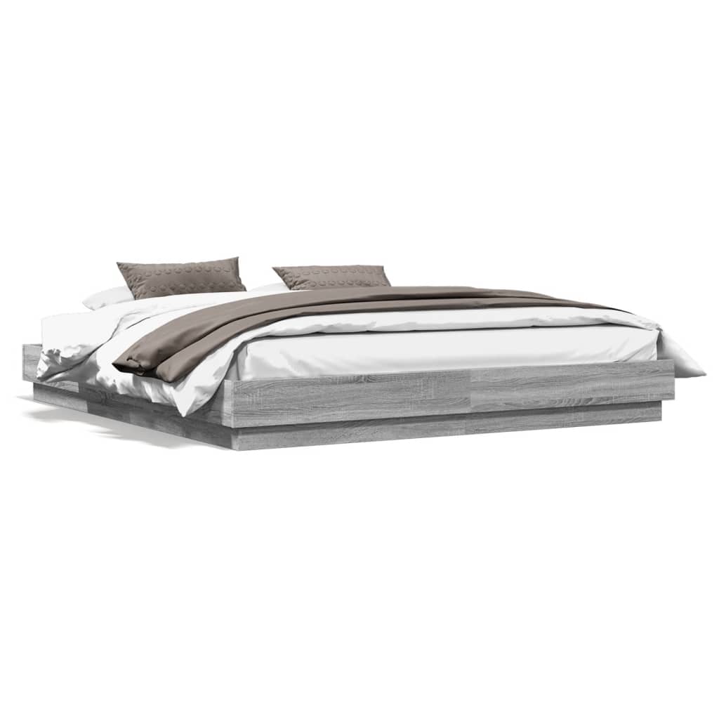 Modern Wooden Super King Size 180cm Bed Frame Base Sturdy Wood Beds