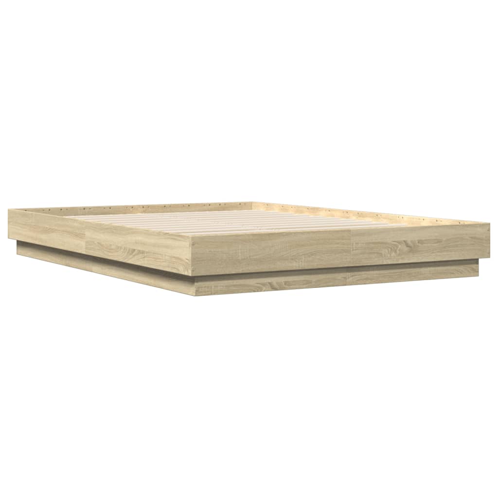 Modern Wooden Queen Size 160cm Bed Frame Base Sturdy Wood Beds