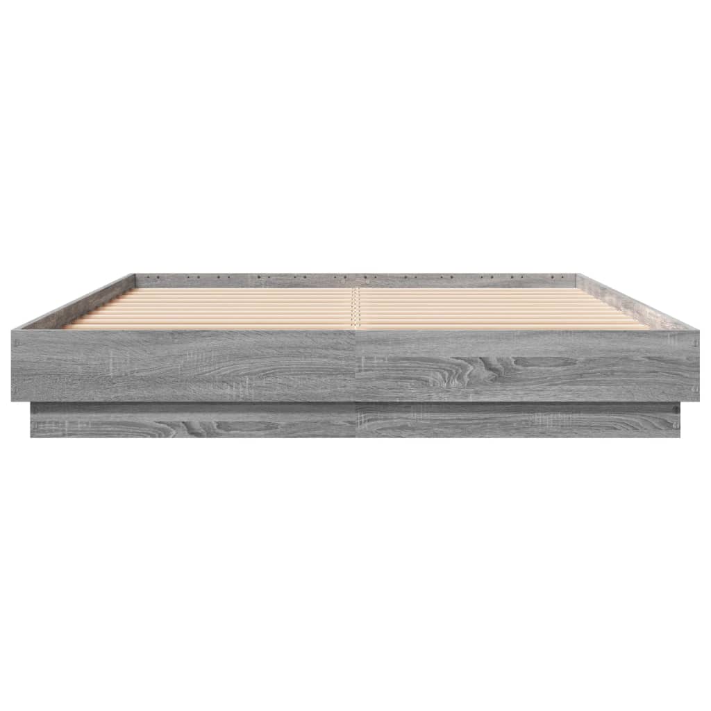 Modern Wooden Queen Size 160cm Bed Frame Base Sturdy Wood Beds
