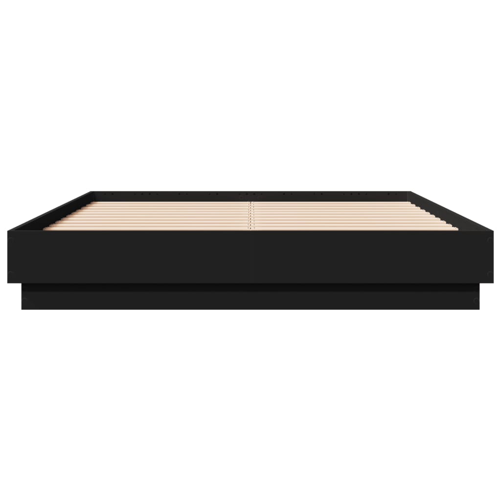 Modern Wooden Double Size 135cm Bed Frame Base Sturdy Wood Beds