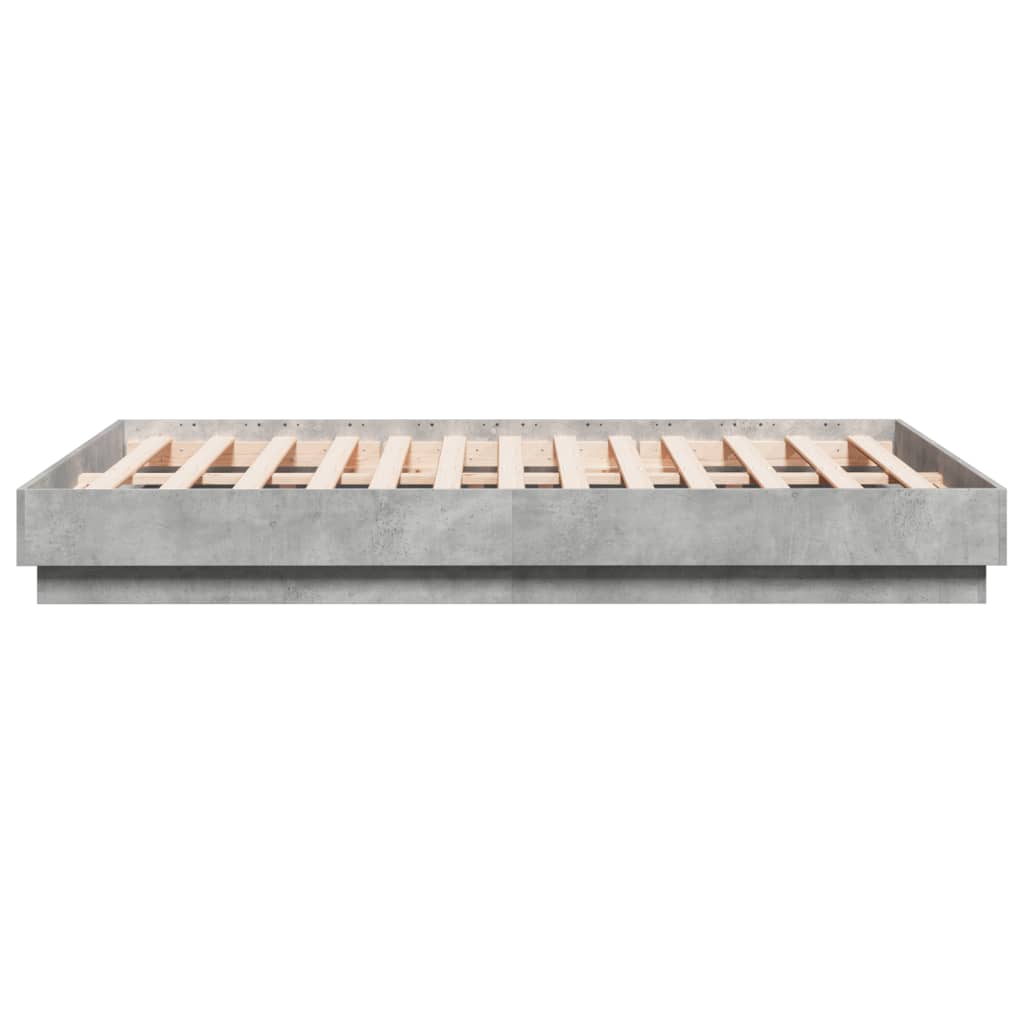 Modern Wooden Double Size 135cm Bed Frame Base Sturdy Wood Beds