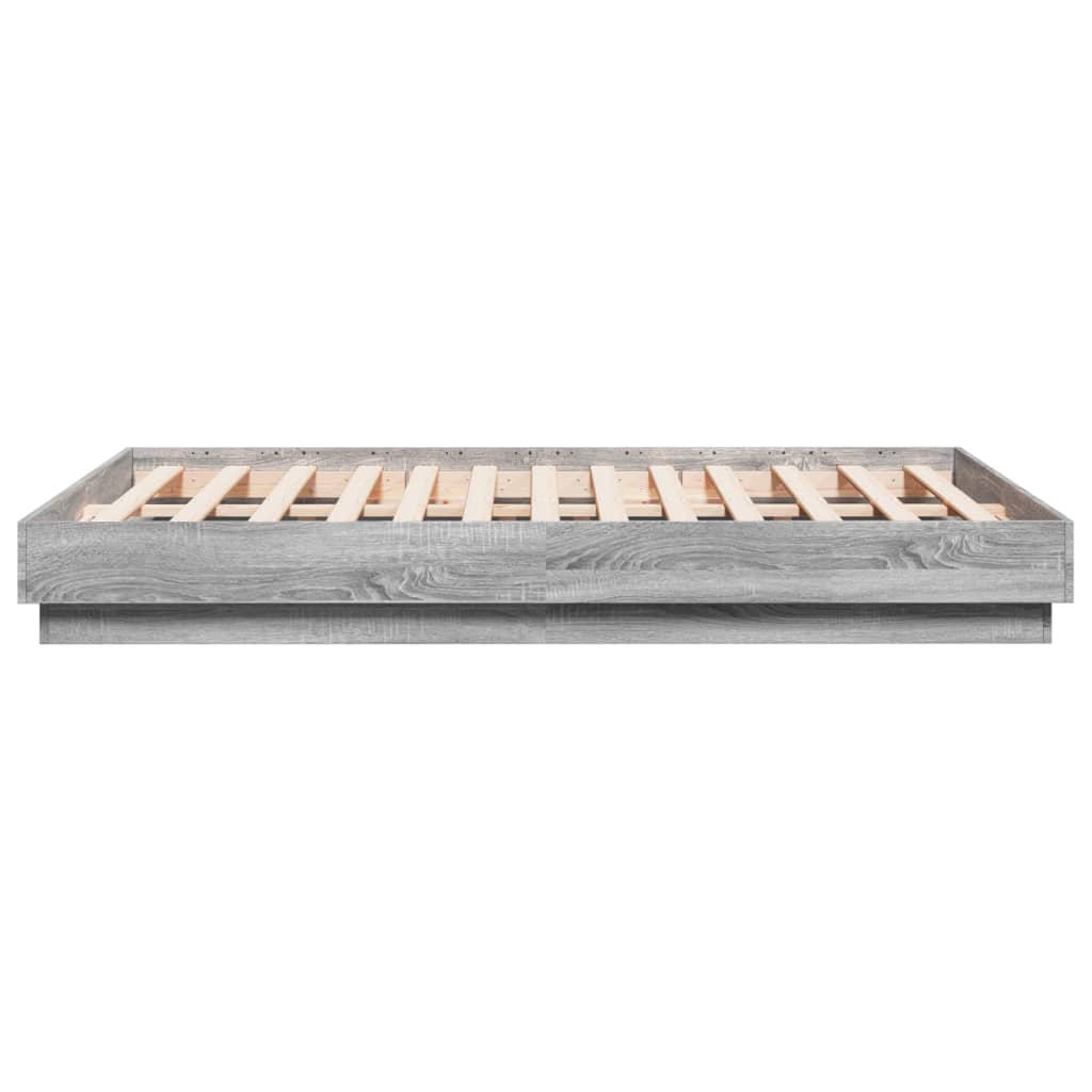 Modern Wooden Double Size 135cm Bed Frame Base Sturdy Wood Beds