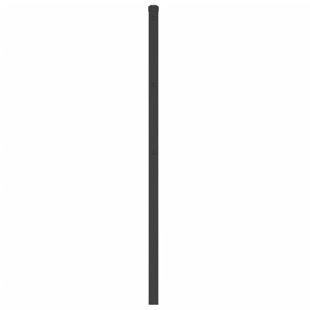 Metal Headboard Black 100 cm