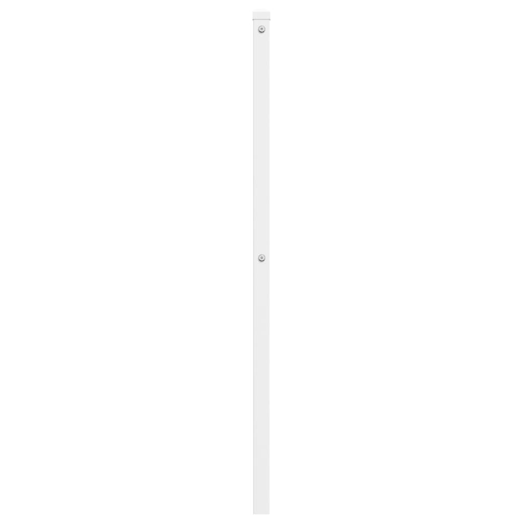 Metal Headboard White 75 cm