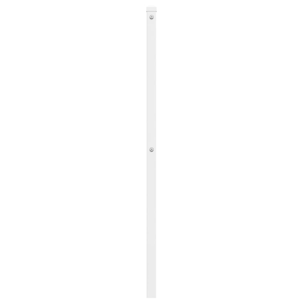 Metal Headboard White 107 cm