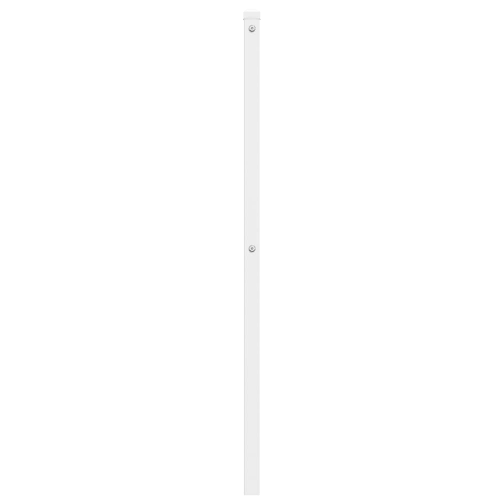 Metal Headboard White 180 cm