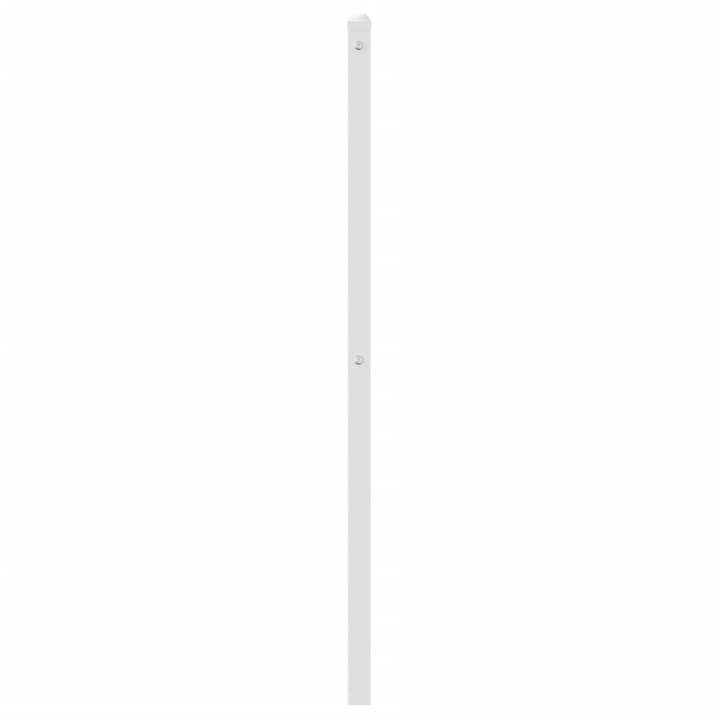 Metal Headboard White 75 cm