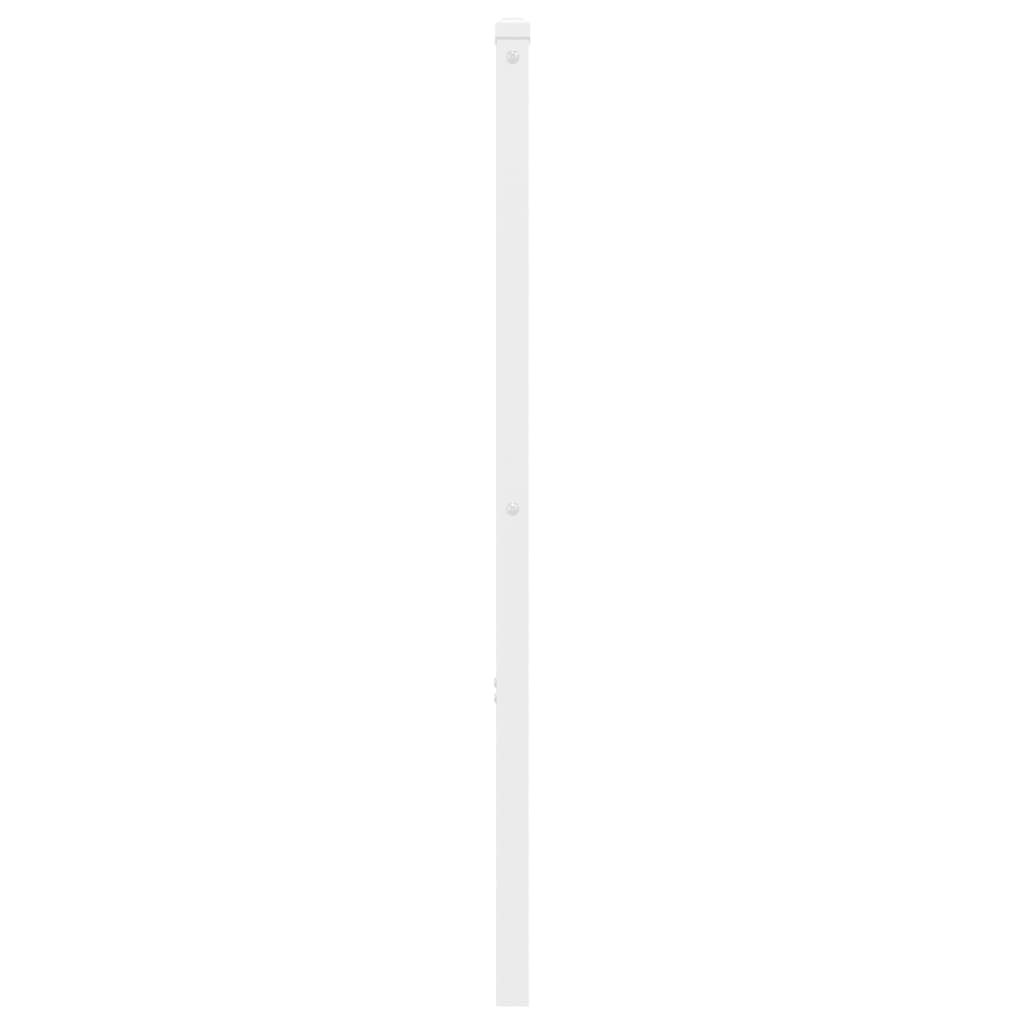 Metal Headboard White 180 cm