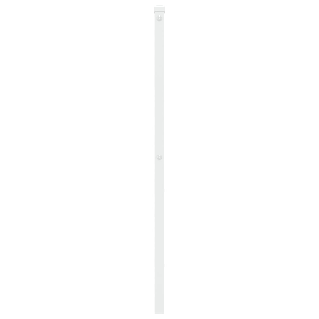 Metal Headboard White 75 cm