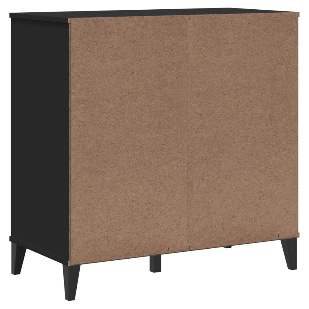 Drawer Cabinet VIKEN Black Engineered Wood