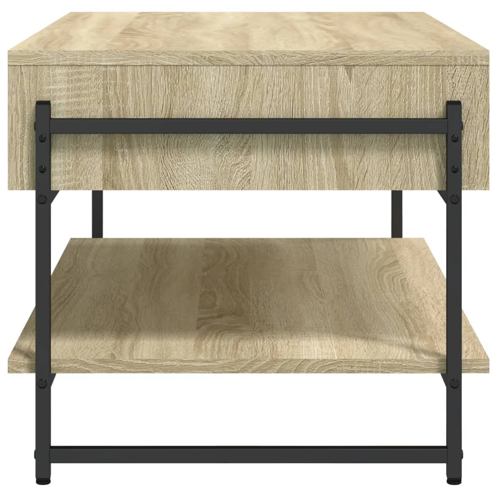 Coffee Table Sonoma Oak 90x50x45 cm Engineered Wood
