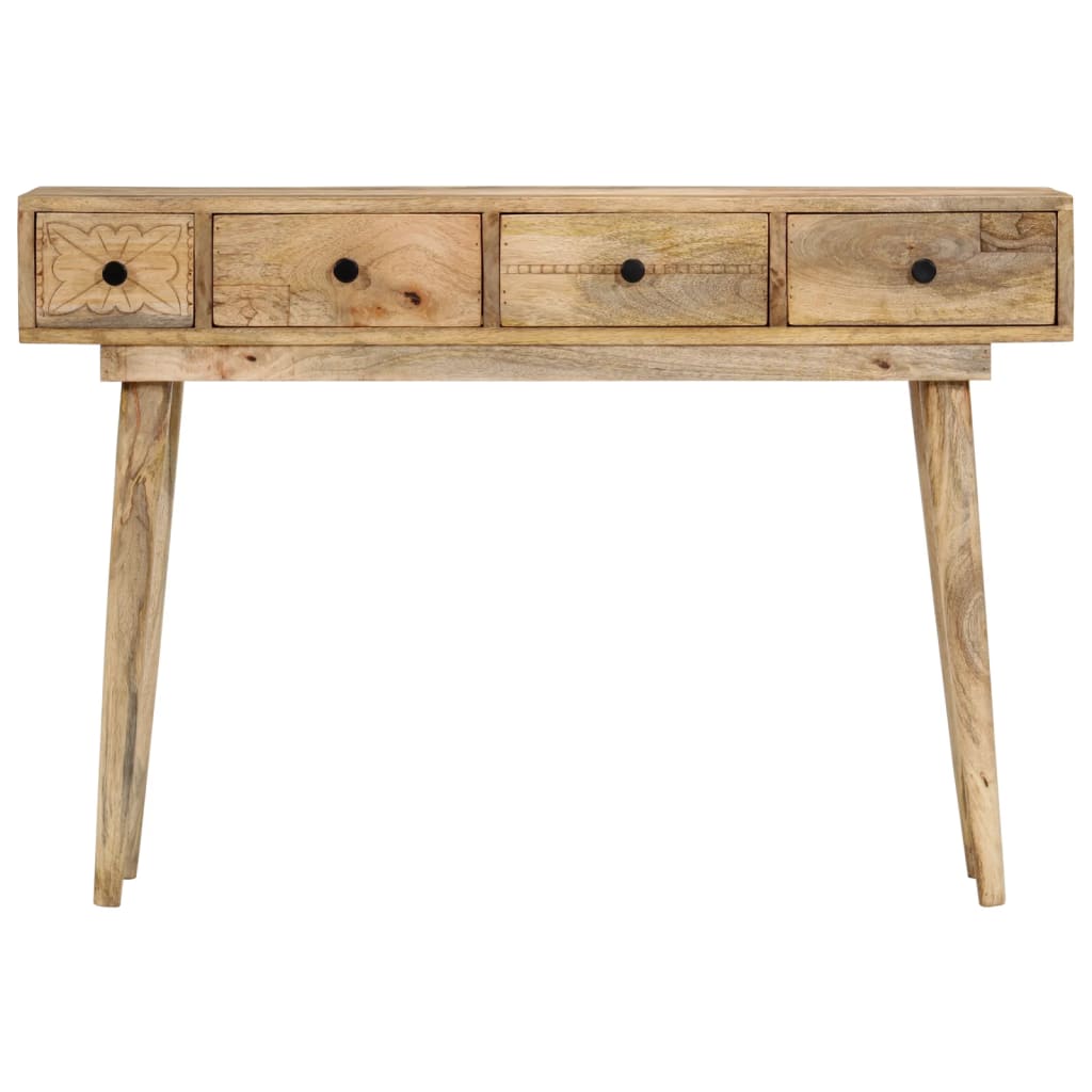 Console Table 110x30x75 cm Solid Wood Mango