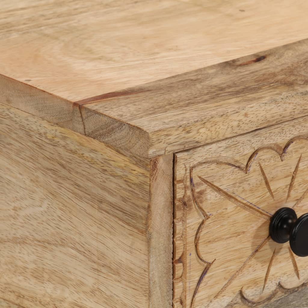 Console Table 110x30x75 cm Solid Wood Mango