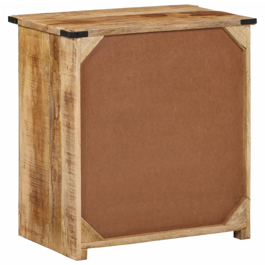 Sideboard with 3 Drawers 55x35x60 cm Solid Wood Mango