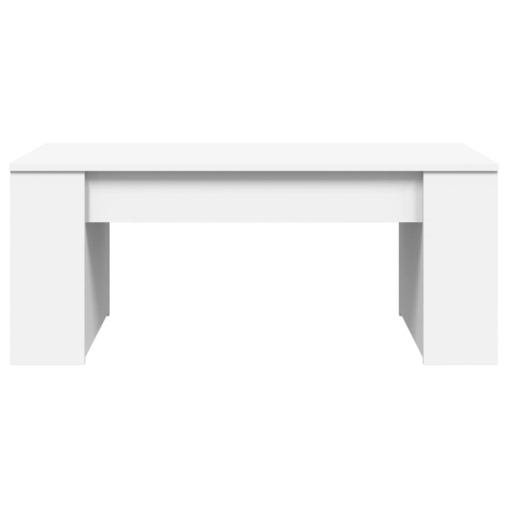 Modern Wooden Living Room Coffee Table With Open Storage Shelves Wood Tables