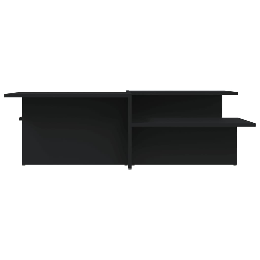 Modern Wooden 2pcs Living Room Coffee Table Set Lounge Side Tables Wood