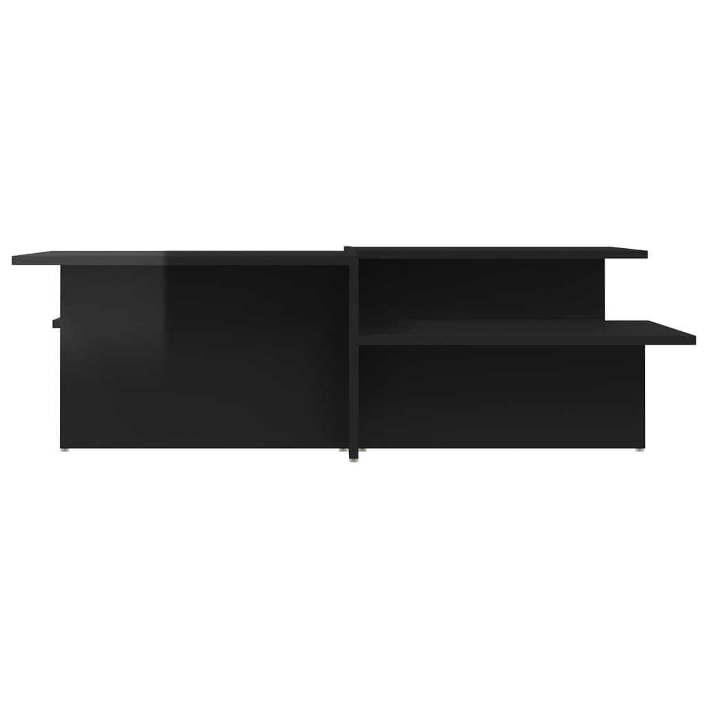 Modern Wooden 2pcs Living Room Coffee Table Set Lounge Side Tables Wood