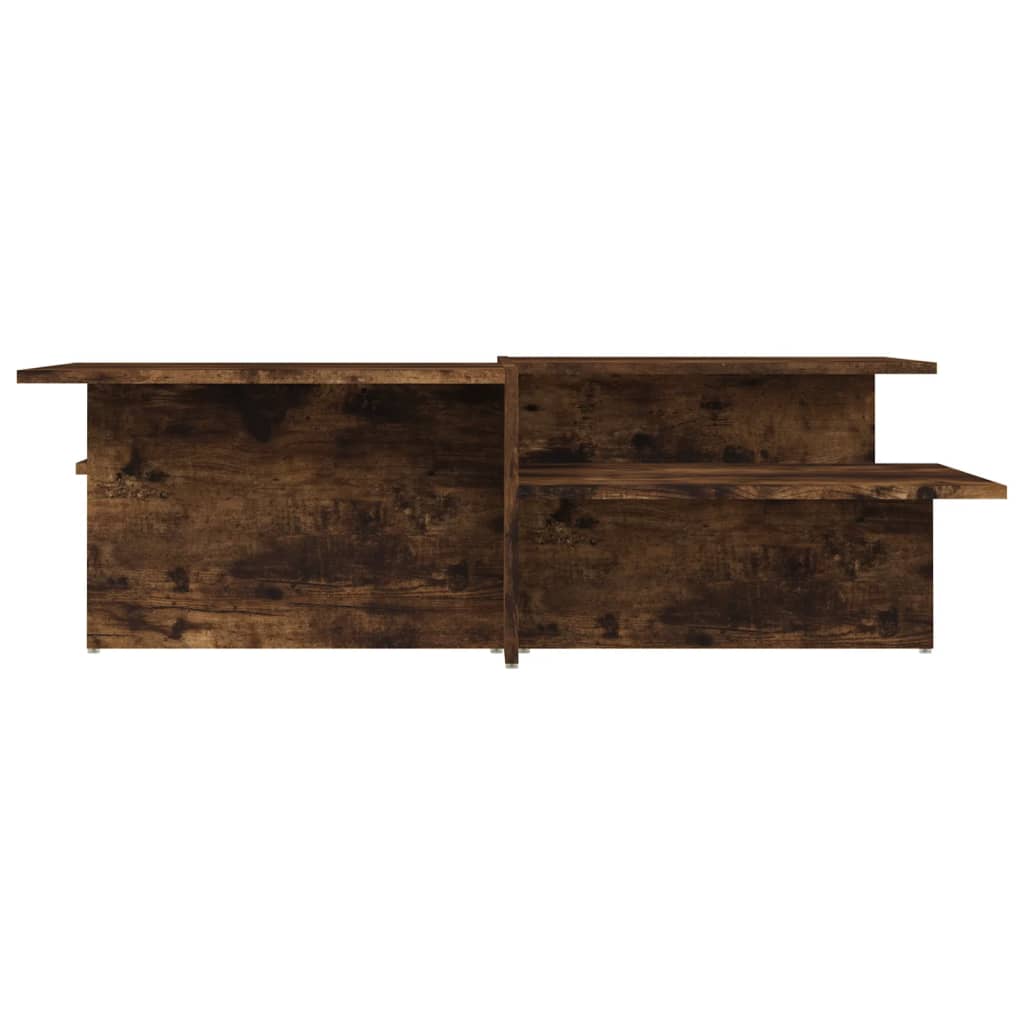 Modern Wooden 2pcs Living Room Coffee Table Set Lounge Side Tables Wood
