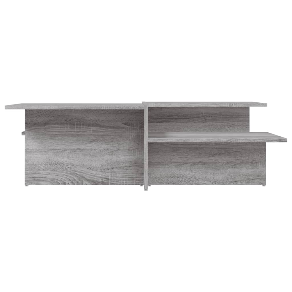 Modern Wooden 2pcs Living Room Coffee Table Set Lounge Side Tables Wood