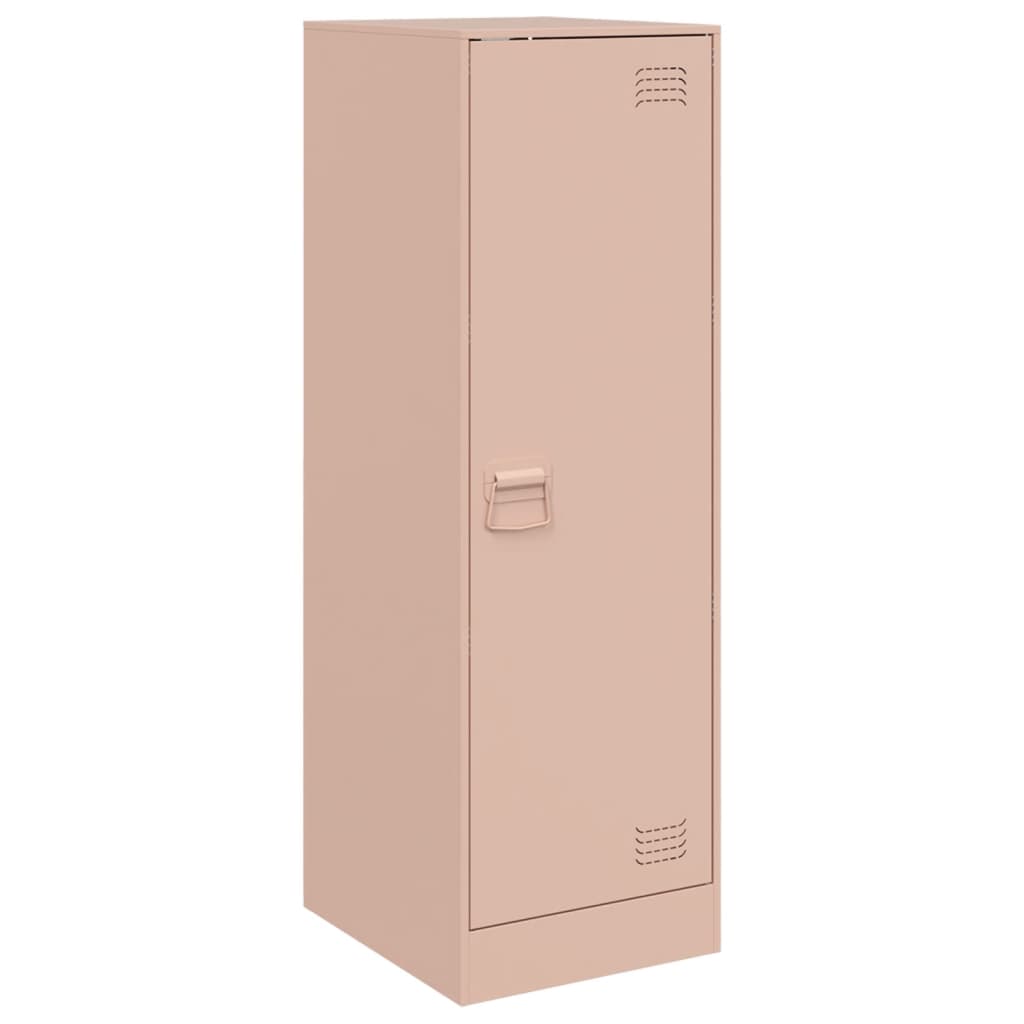 Sideboard Pink 34.5x39x107 cm Steel