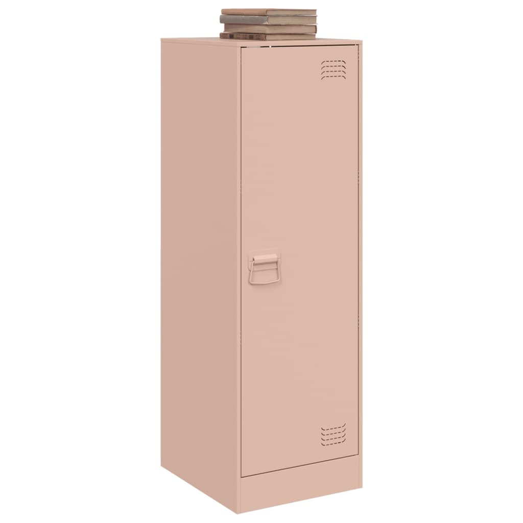Sideboard Pink 34.5x39x107 cm Steel