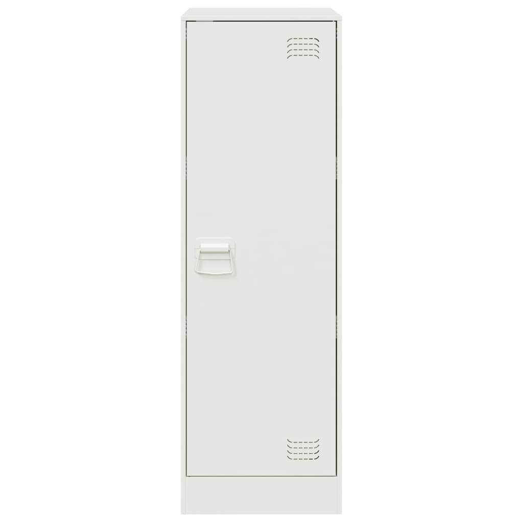 Sideboard White 34.5x39x107 cm Steel
