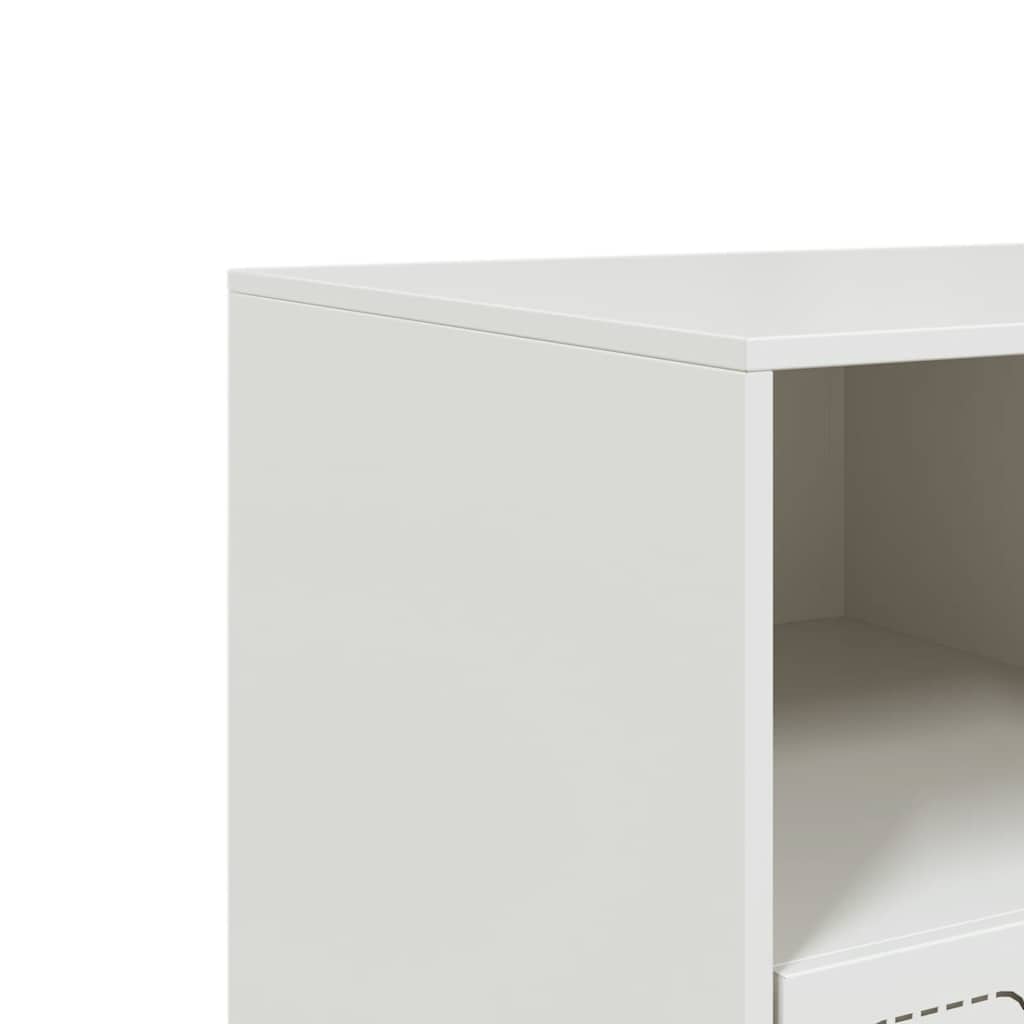 Industrial Steel 39 Inch TV Tele Stand Unit Cabinet With 3 Shelves & 3 Drawers