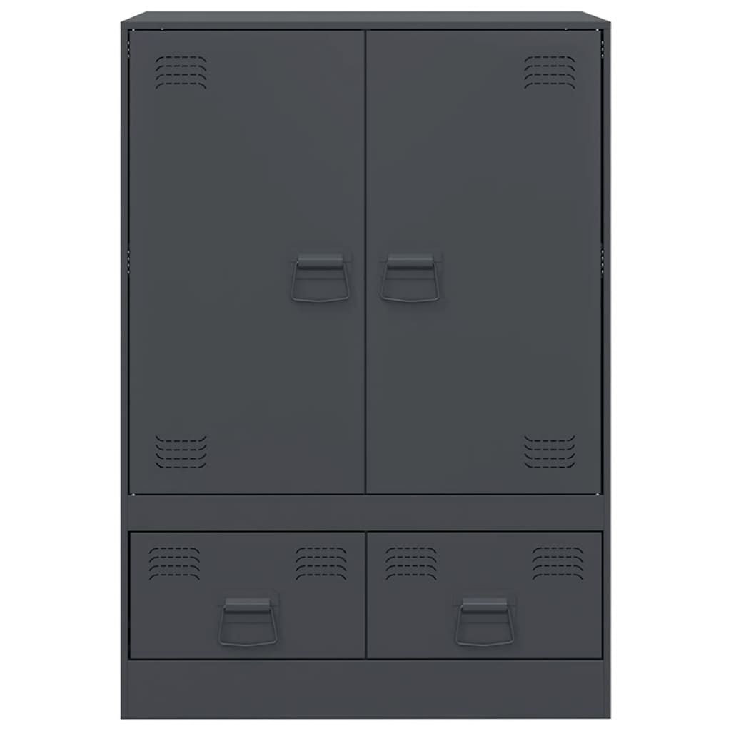 Highboard Anthracite 67x39x95 cm Steel