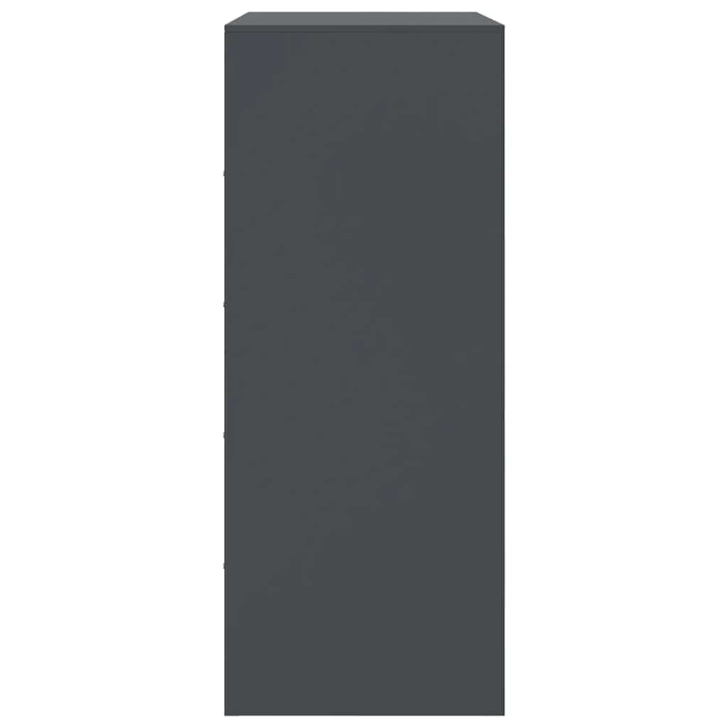 Highboard Anthracite 67x39x95 cm Steel