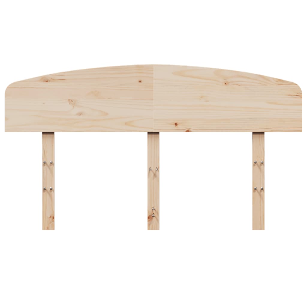 Headboard 140 cm Solid Wood Pine
