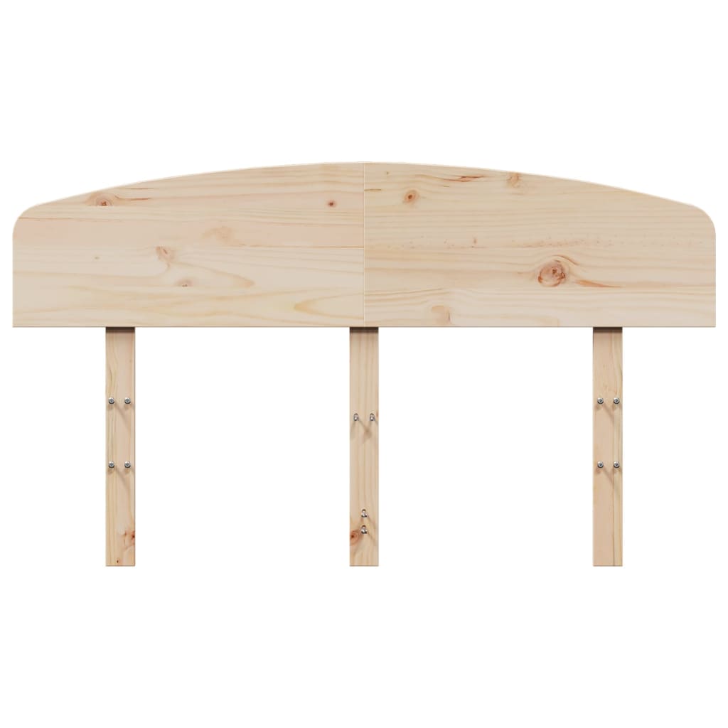 Headboard 120 cm Solid Wood Pine