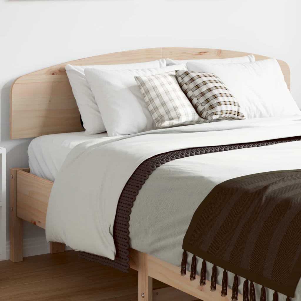 Headboard 120 cm Solid Wood Pine