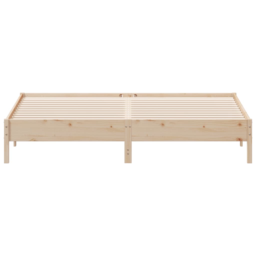 Bed Frame without Mattress 180x200 cm Super King Solid Wood Pine