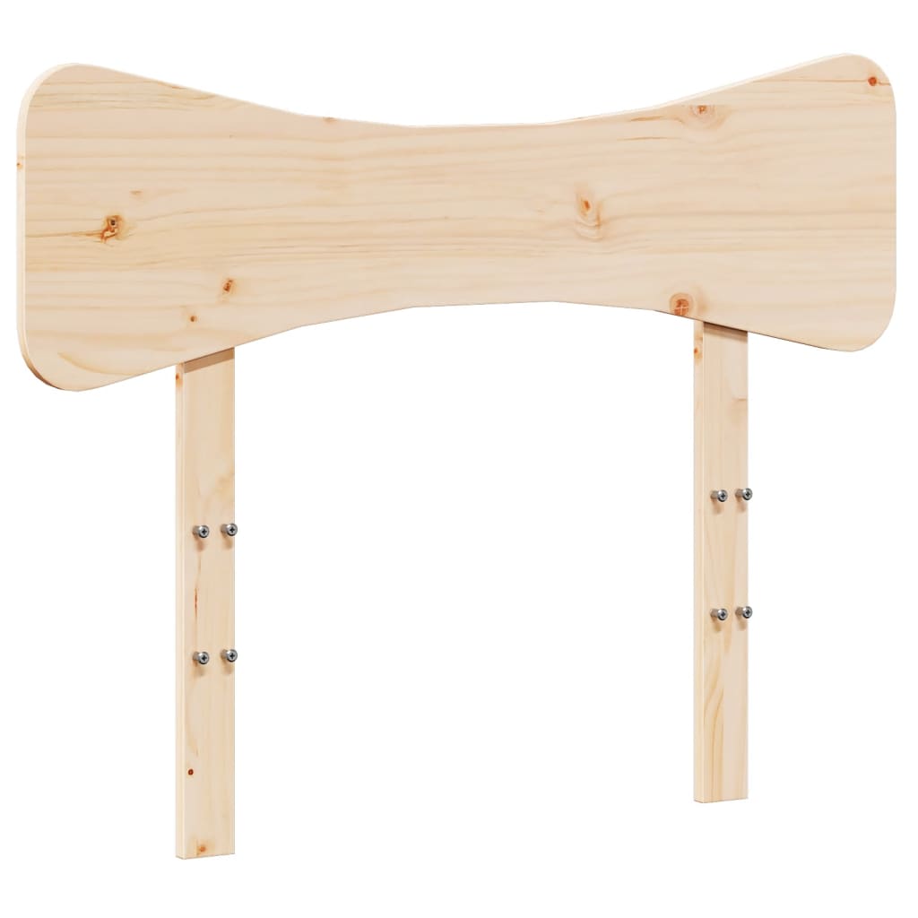 Headboard 75 cm Solid Wood Pine