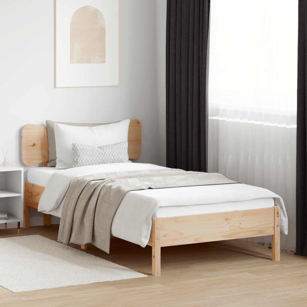 Headboard 75 cm Solid Wood Pine
